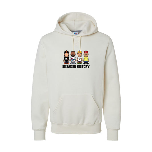 SNEAKER HISTORY PODCAST HOODIE (VINTAGE WHITE) (PRE-ORDER)